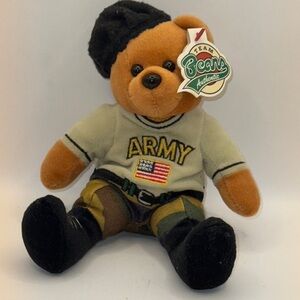 Army Bear Plush Toy